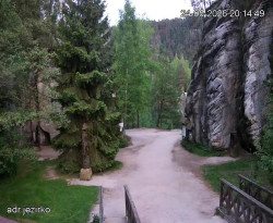 Vstup do skal, Pískovna