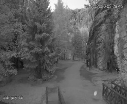 Vstup do skal, Pískovna