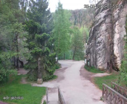 Vstup do skal, Pískovna