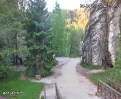 Vstup do skal, Pískovna