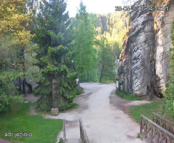 Vstup do skal, Pískovna