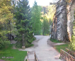 Vstup do skal, Pískovna