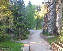 Vstup do skal, Pískovna