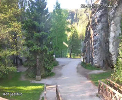 Vstup do skal, Pískovna