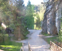 Vstup do skal, Pískovna