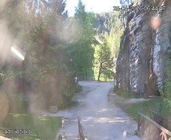 Vstup do skal, Pískovna