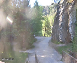 Vstup do skal, Pískovna