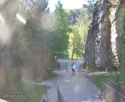 Vstup do skal, Pískovna