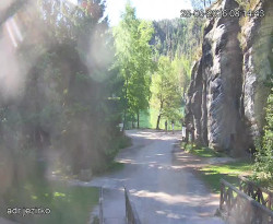Vstup do skal, Pískovna