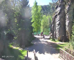 Vstup do skal, Pískovna