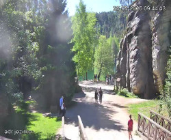 Vstup do skal, Pískovna