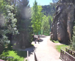 Vstup do skal, Pískovna