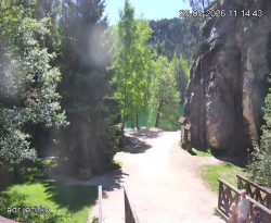 Vstup do skal, Pískovna