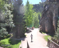 Vstup do skal, Pískovna