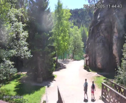 Vstup do skal, Pískovna