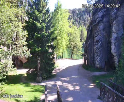 Vstup do skal, Pískovna