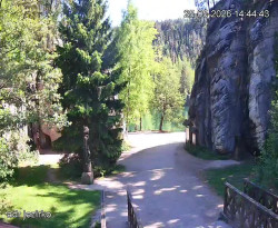 Vstup do skal, Pískovna