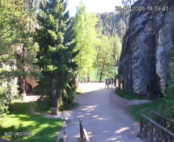 Vstup do skal, Pískovna