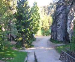 Vstup do skal, Pískovna
