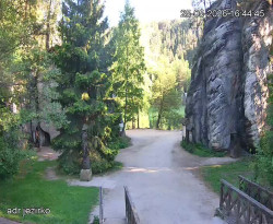 Vstup do skal, Pískovna