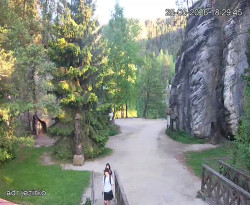 Vstup do skal, Pískovna