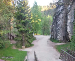 Vstup do skal, Pískovna