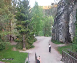 Vstup do skal, Pískovna