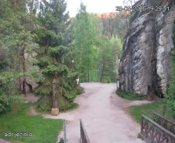 Vstup do skal, Pískovna