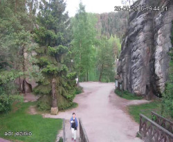 Vstup do skal, Pískovna