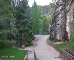 Vstup do skal, Pískovna