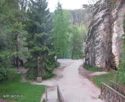 Vstup do skal, Pískovna