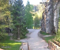 Vstup do skal, Pískovna