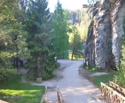 Vstup do skal, Pískovna