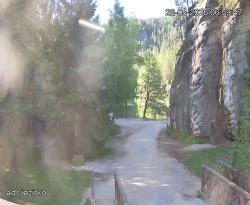 Vstup do skal, Pískovna