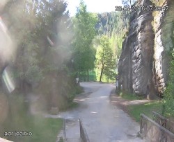 Vstup do skal, Pískovna