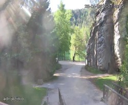 Vstup do skal, Pískovna