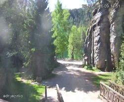 Vstup do skal, Pískovna