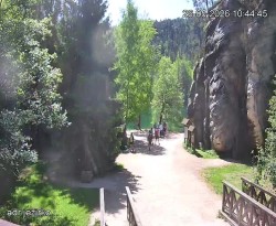 Vstup do skal, Pískovna