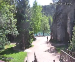 Vstup do skal, Pískovna