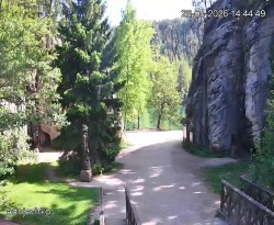 Vstup do skal, Pískovna