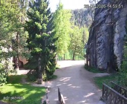 Vstup do skal, Pískovna