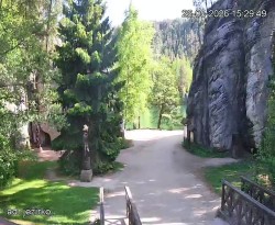 Vstup do skal, Pískovna