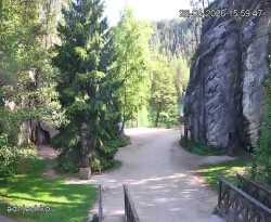Vstup do skal, Pískovna