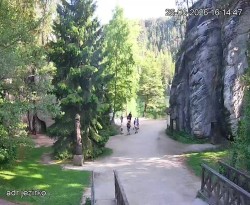 Vstup do skal, Pískovna