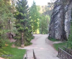 Vstup do skal, Pískovna