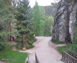 Vstup do skal, Pískovna