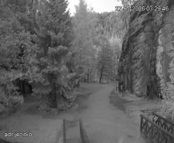 Vstup do skal, Pískovna