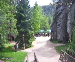 Vstup do skal, Pískovna
