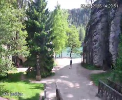 Vstup do skal, Pískovna