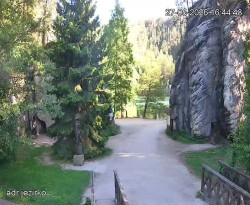 Vstup do skal, Pískovna